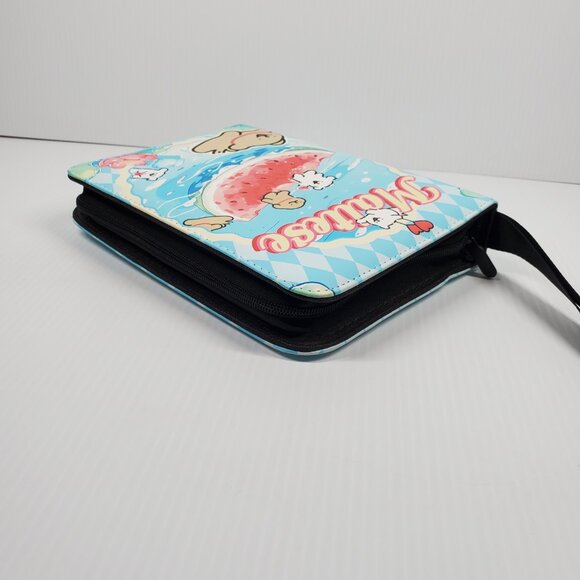 Moon Lab Studios TCG Zipper Binder Maltese Puppy 20 Sleeves 4 Slots Top Loaded - Picture 4 of 7